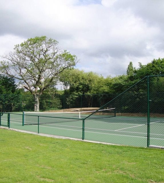 tennis court constructed in Portsmouth